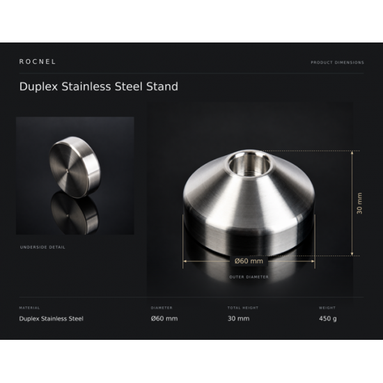 STAND ROCNEL Duplex Stainless Steel 
