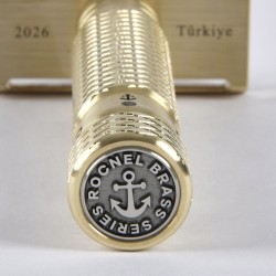 ROCNEL SOLID BRASS ADJUSTABLE SAFETY RAZOR
