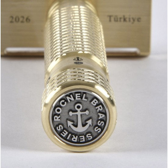 ROCNEL SOLID BRASS ADJUSTABLE SAFETY RAZOR (PRE ORDER - AUGUST 31