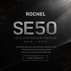 MODEL SE 50 (SOLID DUPLEX STEEL) SAFETY RAZOR- PRE ORDER October 30, 2026.