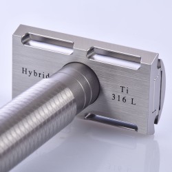 TITANIUM SERIES HYBRID RAZOR T2  (Tİ Grade 5 & 316L Steel)  PRE ORDER-SENDING DATE 18 DECEMBER 2023