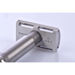 TITANIUM SERIES HYBRID RAZOR T2  (Tİ Grade 5 & 316L Steel)  OUT OF STOCK